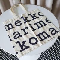 ราคา Marimekko logo tote bag in ของแท้100 กระเป๋าสะพายข้าง ขนาด 45x47 cm (22353499920)