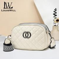 ราคา LouisWill Womens Bag Crossbody Shoulder Bag Retro Bag PU Leather Bag Fashion Woman s Sling Bag Small Square Bag Outing Dating Travel Sling Bag (22120348481)