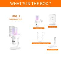 ราคา COMICA EJoy ไมโครโฟน USB ตัวรับสัญญาณ USB C คอนเดนเซอร์ไมโครโฟน RGB สำหรับสตรีมมิ่ง พอดคาสต์ บันทึกเสียงเกมไมโครโฟนสำหรับ PS5 พีซี คอมพิวเตอร์ โทรศัพท์ (22530939807)