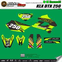 ราคา สติ๊กเกอร์ติดรถ วิบาก KLX DTX 250CC No 07 (20967141640)