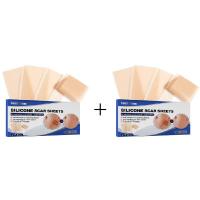 ราคา ลาก่อนรอยแผลเป็น Silicone Gel Sheet แผ่นแปะซิลิโคน แผ่นลดรอยแผลเป็น ซ่อมแซมรอยแผลเป็น ทั้งชนิดนูนและคีลอยด์ แผ่นแปะแผลเป็น 4 ชิ้น กล่อง (22458235150)