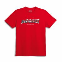 ราคา เสื้อยืด DUCATI T SHIRT LOGO RED (21764121834)