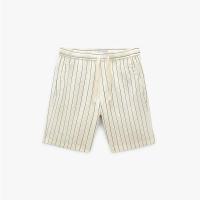 ราคา ZARAˉ จุมพิตฤดูร้อนผ้าลินินของผู้ชายกางเกงขาสั้นแบบลำลองเอวยางยืดผสม4432 420 104 UNIQLO (21987376113)