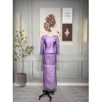 ราคา CLT ชุดไทยประยุกต์ ชุดเซตผ้าไทย 2ชิ้น ทรงจิตรลดา มี 3 สี สีฟ้า สีม่วง สีน้ำตาล รุ่นเบลล่าสวยสุดๆใส่กับผ้าถุง สีฟ้าวันแม่ ชุดไทยสีฟ้า ชุดไทยประยุกต์ (22360683046)