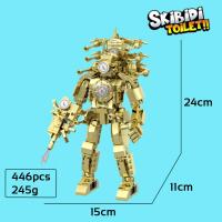 ราคา ของแท้ skibidi toilet โมเดล MOC ตัวต่อ titan speakermanTitan camera man titan Mech tv man ทีวีแมน ของ (22511566785)