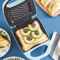 ราคา มัลติฟังก์ชั่นมินิเครื่องทำแซนวิช Nonstick Panini กดเครื่องทำแซนวิชอาหารเช้าย่างชีส Maker AU Plug 220V (21045847271)