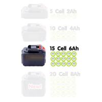 ราคา แบตเตอรี่ Makita 18V แบตเตอรี่ Battery เทียบเท่า (22580156316)