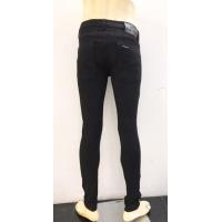 ราคา ขาเดฟชาย ยีนส์ยืดสีดำแบบกระดุม ผ่านการฟอกนุ่มแล้ว LW Super black skinny No 777 Size 28 36 ผ้านิ่มใส่สบาย (9191063347)