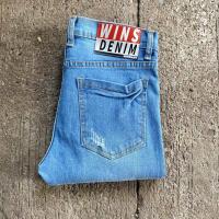 ราคา WINSMAN กางเกงยีนส์ชาย ขาเดฟ ผ้ายืดปะผ้าเจียรขาด แบบเท่ๆทรงสวย (22113597403)