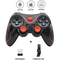 ราคา จอย คอนโทรลเลอร์ จอยสติ๊ก X3 T3 จอยเกมส์มือถือ ตัวควบคุมเกม จอยสติ๊กเกม เกม เกมแพด คอนโทรลเลอร์ไร้สาย แป้นเกมบลูทูธไร้สาย จอยเกมส์ จอยเกมส์ X3 T3 Wireless Joystick Gamepad PC game controller For IOS A