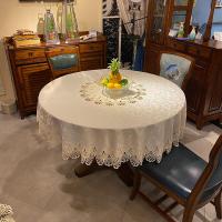 ราคา ผ้าปูโต๊ะสีขาวสไตล์ฝรั่งเศสผ้าปูโต๊ะอาหารลูกไม้เรียบง่ายทันสมัยดูแพงหรูหราเบาๆผ้าปูโต๊ะกลมเล็กผ้าปูโต๊ะ (21970680846)