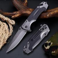 ราคา มีดพก มีดพับ มีดแคมป์ปิ้ง มีดเดินป่า Pocket Tactical Folding Survival Knife Hunting Camping Multi function Military Knife EDC Tools (19253311101)