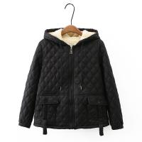 ราคา เสื้อกันหนาวบุใยฝ้ายบุขนกำมะหยี่หนาพิเศษสำหรับผู้หญิงวัยกลางคนเสื้อกันหนาวบุใยฝ้ายมีฮู้ดและซิปไซส์ใหญ่กันหนาวแฟชั่นสำหรับคุณแม่คนอ้วนแบบใหม่ฤดูหนาว (21227371196)