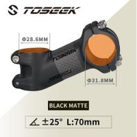 ราคา TOSEEK ZF ONE ก้านคาร์บอน25 35องศาก้านจักรยานเสือภูเขา31 8มม มือจับ60 70 80 90 100มม สีดำและสีแดงชิ้นส่วนจักรยาน (13405271639)