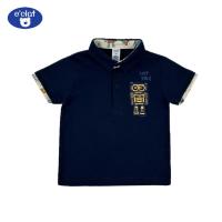 ราคา eclat เสื้อโปโล เสื้อเด็กผู้ชาย1 6ปี แขนสั้น ปักลายRobot เนื้อผ้าcotton100 ผ้ายืด เนื้อนิ่ม 9021 (22822543037)