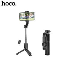ราคา HOCO K17 ไร้สายบลูทูธ Selfie Stick MINI Live Broadcast ขาตั้งขาตั้งกล้องที่วางโทรศัพท์ขาตั้งมือถือ Bluetooth REMOTE Shutter Universal สำหรับสมาร์ทโฟนทุกรุ่น (19415729226)