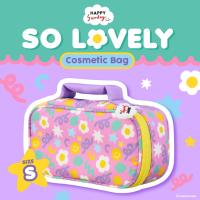 ราคา HAPPY SUNDAY COSMETIC BAG กระเป๋าเครื่องสำอาง 3 ลาย (22852070975)