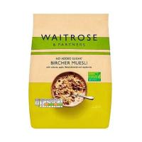 ราคา Waitrose Bircher Muesli 750g เวทโทรส เบียร์เชอร์ มูสลี่ (486970579)
