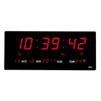 ราคา นาฬิกาดิจิตอล JH3615 36x15x3cm นาฬิกา ตั้งบนโต๊ะ LED DIGITAL CLOCK นาฬิกาแขวน (20764417420)