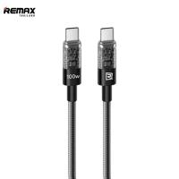 ราคา REMAX Cable Type C to Type C 100W รุ่น RC 162 สายชาร์จโทรศัพท์มือถือ ชาร์จเร็ว (21688937427)