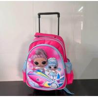 ราคา กระเป๋านักเรียน หน้านูน 3 มิติ กระเป๋าล้อลากเด็กอนุบาล ขนาด 12 14 16 นิ้ว สามารถใช้งานได้ 2 แบบ กระเป๋าลากได้หรือสะพายได้ (22216153800)