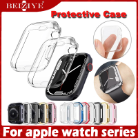 ราคา New case TPU Screen Protective for apple watch series 10 9 8 7 6 5 4 SE 41mm 45mm 38mm 40mm 42mm 46mm 44mm Screen protector case silicone soft Clear Cover For apple watch ultra ultra 2 49mm Smart Watc