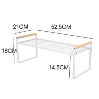 ราคา ชั้นวางของ โต๊ะตะแกรงเหล็กวางของ ชั้นวางเตาอบไมโครเวฟ ชั้นวางเครื่องปรุง ที่วางของในครัว JT Lifestyle (22770203359)