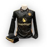 ราคา ชุดฟุตบอลผู้ใหญ่แขนยาว เสื้อและกางเกง ผ้านิ่มลื่นใส่สบาย (22720144060)