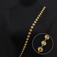 ราคา เครื่องประดับไทย สังวาลย์ สังวาลทอง สังวาลเงิน สังวาลย์สีโรสโกลด์ หลากสี ฝังพลอยเทียม เหมาะสำหรับเด็กหรือผู้หญิงใส่ (22248404549)