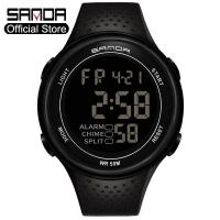ราคา แบรนด์ SANDA 375 นาฬิกาผู้ชายกันน้ำนาฬิกาข้อมือกีฬาดิจิตอล (779744875)