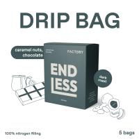ราคา Factory Coffee กาแฟดริปแบบซอง Drip Bag Set 1กล่อง มี5ซอง Endless คั่วเข้ม (22007134504)