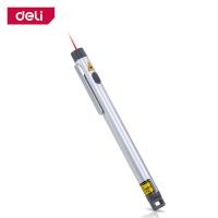 ราคา Deli เลเซอร์พอยเตอร์ รีโมทนำเสนองาน ปากกาเลเซอร์ รีโมทพรีเซนต์ นำเสนองาน พร้อมเลเซอร์ แสงสีแดง Laser Pointer Presenter (21481640863)