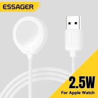 ราคา Essager นาฬิกา Apple 2 5W แท่นชาร์จไร้สายชาร์จเร็วพกพาน้ำหนักเบาพกพาได้อุปกรณ์ชาร์จไร้สายสำหรับ IWatch แอปเปิ้ล Apple Watch 2 9 Series SE Series Ultra Series ที่ชาร์จไฟรวดเร็ว USB USB แท่นชาร์จไร้สาย 