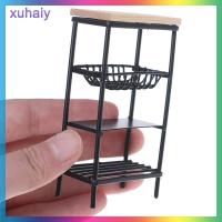 ราคา xuhaiy ชั้นวางของในครัว1 12สีดำขนาดเล็กขนาดเล็กชั้นวางของข้างตู้โชว์ (22780966115)