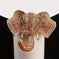ราคา เข็มกลัดช้างรูปสัตว์ประดับเพชรแบบเพชรวินเทจและสวยงามอย่างสร้างสรรค์ (22801456519)