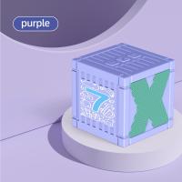 ราคา GOOJODOQ ซับวูฟเฟอร์ไร้สายโลหะบลูทูธลําโพงขนาดเล็กกลางแจ้งแบบพกพารถซับวูฟเฟอร์มินิลําโพงบลูทูธขนาดเล็ก Rubiks Cube Audio (22529186519)