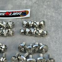 ราคา น็อตชุดสี 9ตัว สมาย เลส (22560983546)