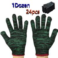 ราคา ยกโหล 12คู่ ถุงมือผ้าฝ้าย ถุงมือทำงาน ถุงมือทำสวน ถุงมือช่าง ถุงมืออเนกประสงค์ โรงงานขายเอง (22426215852)