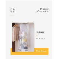 ราคา 4 6 8ชั้นแขวนกันฝุ่นชั้นวางกระเป๋าถือกระเป๋าเงินผู้จัดเก็บข้อมูลผู้ถือใส่ของกระเป๋าโท้ทที่จัดระเบียบผ้าตู้เก็บเสื้อผ้า (19392463965)