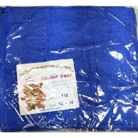 ราคา ผ้าขนหนู ตราหมีคู่ ขนาด 12x12 นิ้ว แพ็ค 1 โหล 12 ผืน Cotton100 ผ้านุ่ม ซับน้ำดี สีน้ำเงิน (22621139789)