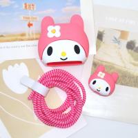ราคา ส่งจากไทย ชุดพันสาย เคสหัวชาร์จ ลายการ์ตูน ตัวถนอมสาย PD 20w 18w หัวชาร์จ (22817136076)