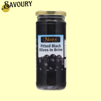 ราคา Nicos Black Pitted Olives In Brine 460g (22766016835)