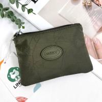 ราคา กระเป๋าใส่เหรียญ ผ้ากันน้ำทรงแบน ใส่ธนบัตรพับครึ่งได้ มีช่องใส่การ์ดด้านหลับกระเป๋า ขนาดกระทัดรัด กระเป๋าสตางค์ กระเป๋าตัง (21398902196)
