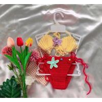 ราคา บิกินี่เด็ก บิกินี่หลากสี บิกินี่ถักไหมพรม ชุดสำหรับน้องแรกเกิด 16 kg (22710090376)