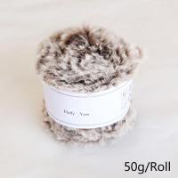 ราคา JUCHEN ไหมพรมถักถักผ้าขนสัตว์ด้วยมือสำหรับเด็ก50กรัม ม้วนด้ายไหมพรมขนมิงค์เฟอร์ถักไหมพรมขนเฟอร์เทียมสำหรับเด็กผ้าพันคอเสื้อถักโครเชต์ (20109257150)