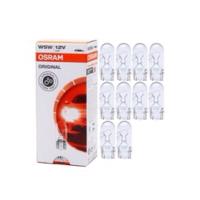 ราคา หลอดเสียบ หลอดไฟหรี่ OSRAM T10 12V 5W w5w 2825 (17922100854)