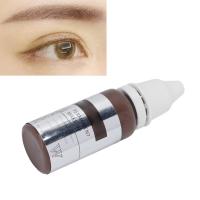 ราคา หมึกสักคิ้วกึ่งถาวร Microblading Practice Eyebrow Tattoo Pigment Tattoo อุปกรณ์เสริม 15ml (22295513522)