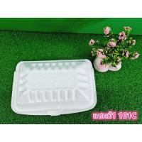 ราคา 100ใบ 1แพ็ค กล่องโฟม กล่องโฟมใส่ข้าว โฟมใส่อาหาร โฟมบรรจุอาหาร (6712412082)