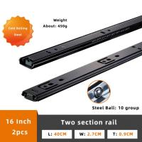 ราคา รางสไลด์ลิ้นชัก รางลิ้นชักซ่อน SOFT CLOSE ลิ้นชัก รางสไลด์ รางลิ้นชัก 2ตอน 3ตอน ปิดนุ่มนวล กดกระเด้ง ต่อคู่ (21784075083)