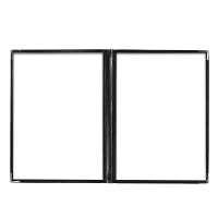 ราคา แฟ้มเมนูอาหาร เมนูอาหาร ขนาด A4 ปกพลาสติกใสอย่างดี (21328345807)